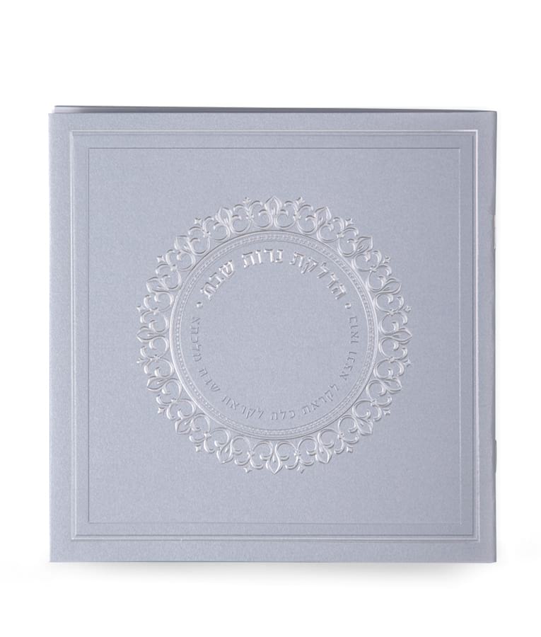Candle Lighting softcover - silver