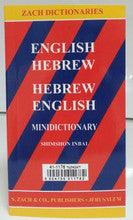 Zak Mini Dictionary H/E