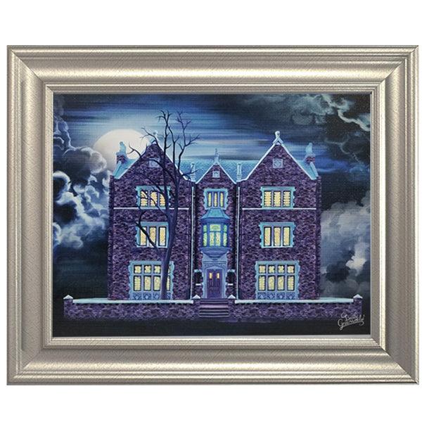 Chabad House 770 Painting on Canvas- Light in the Dark Large