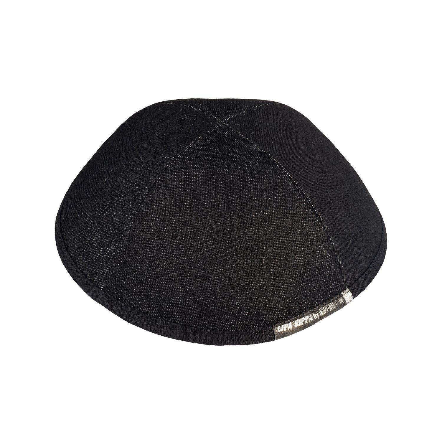 IKIPPAH BLACK DENIM iFLIP YARMULKE