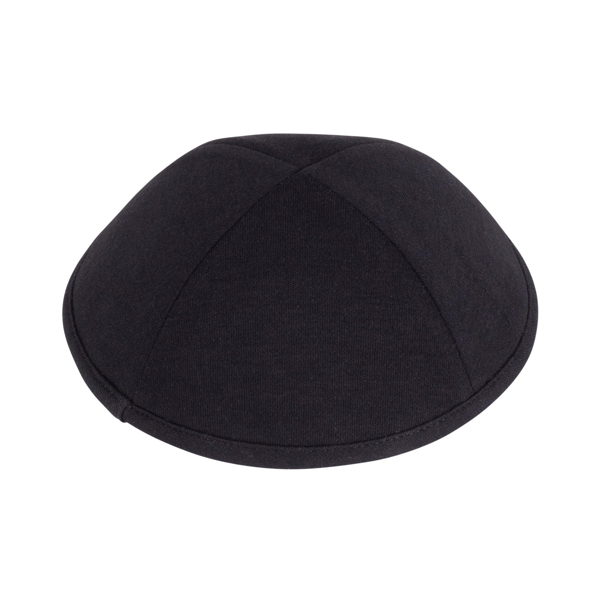 IKIPPAH BLACK JERSEY YARMULKE