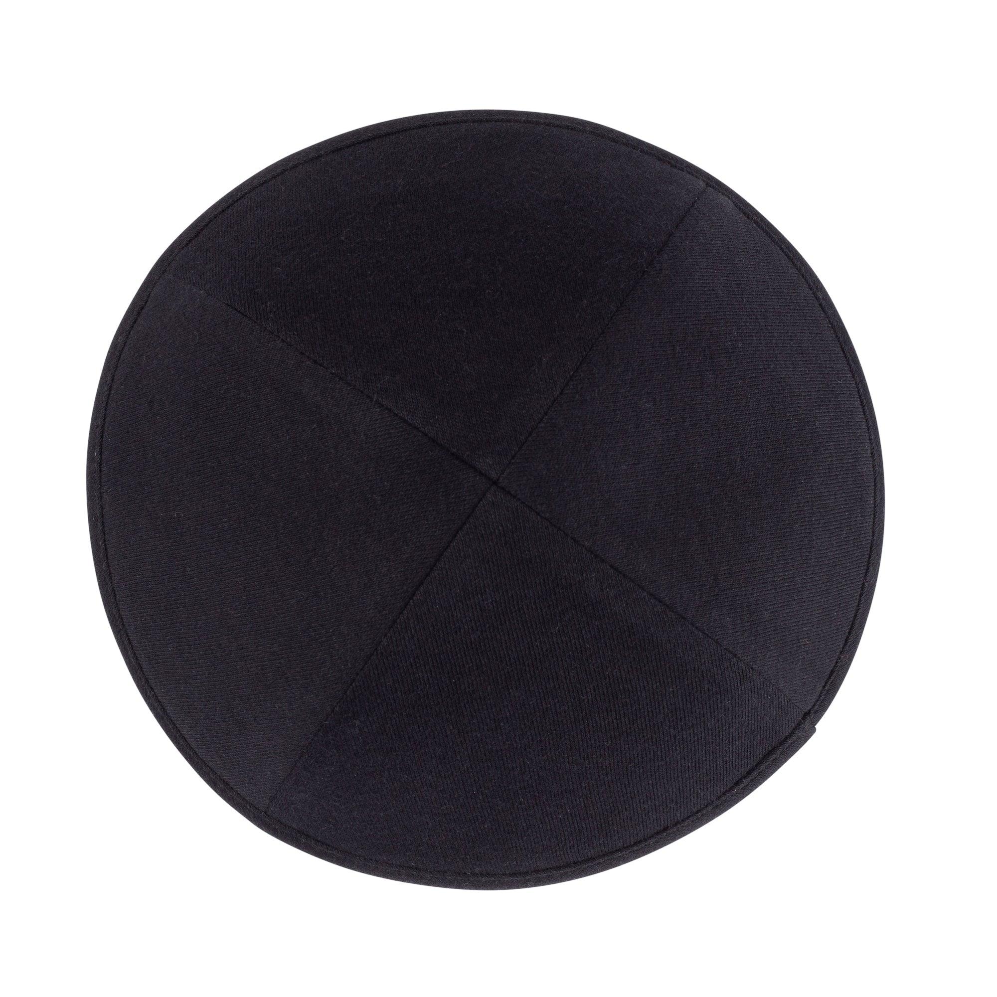 IKIPPAH BLACK JERSEY YARMULKE