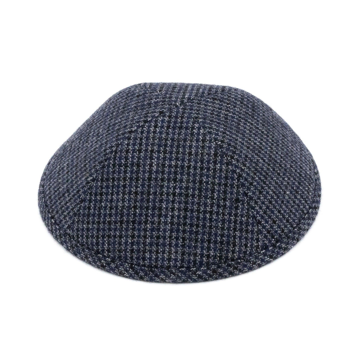 IKIPPAH BLACK / NAVY HOUNDSTOOTH YARMULKE