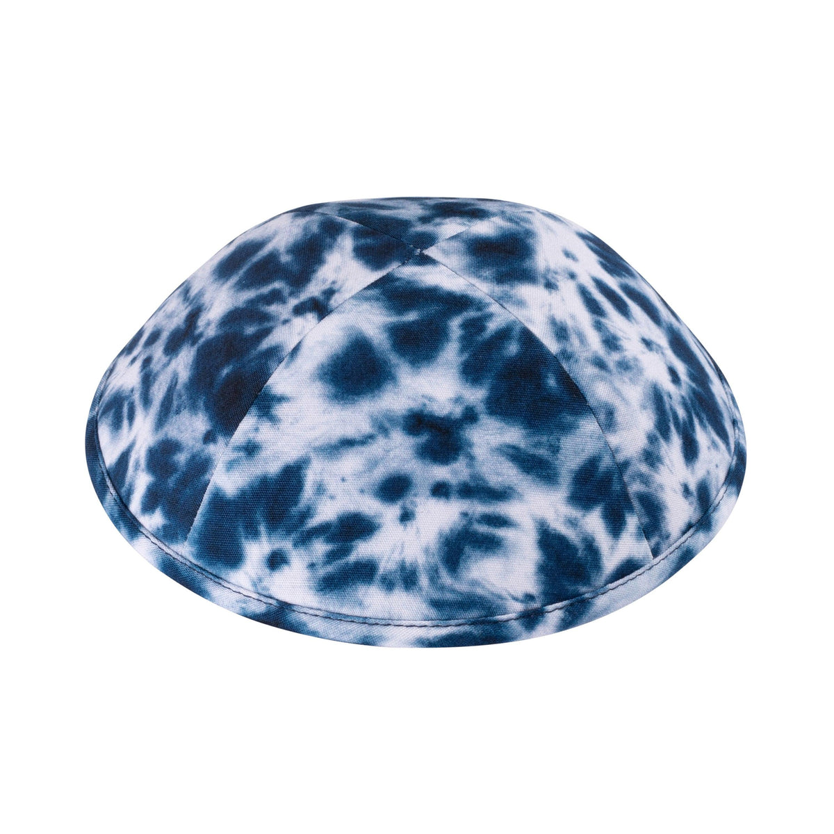 IKIPPAH BLUE &amp; WHITE TIE DYE YARMULKE