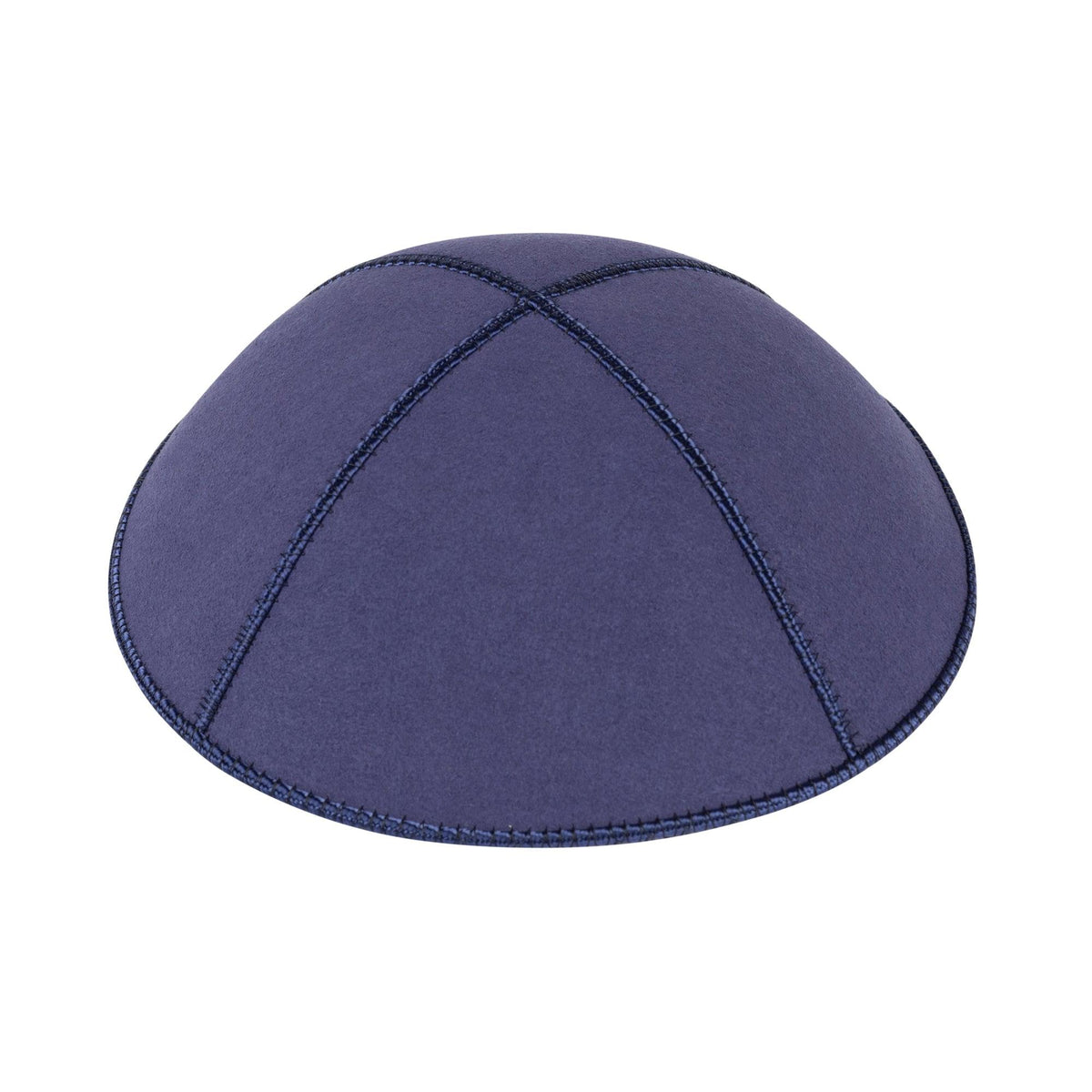 IKIPPAH BLUE SUEDE LEATHER YARMULKE