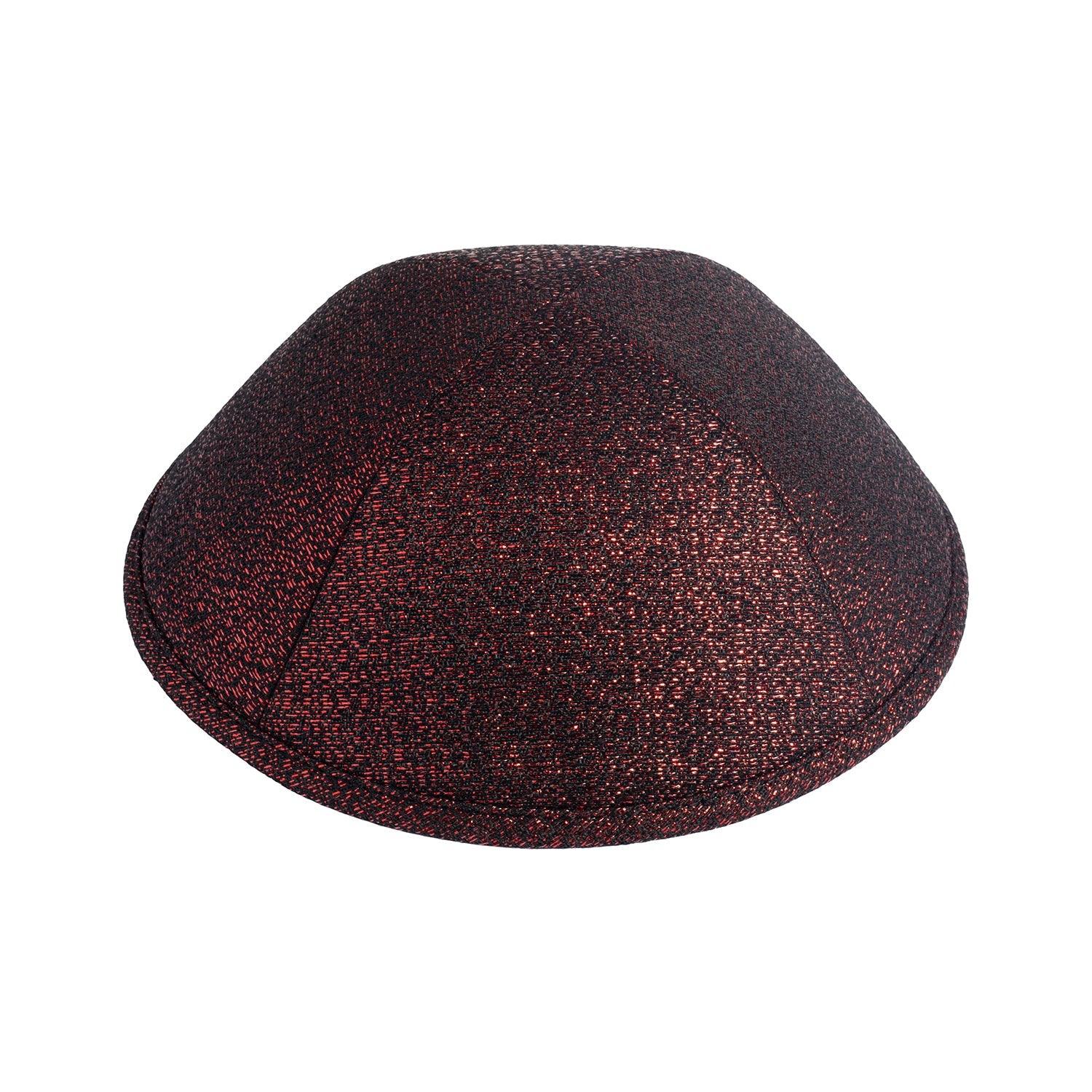 IKIPPAH BURGUNDY BLEND YARMULKE