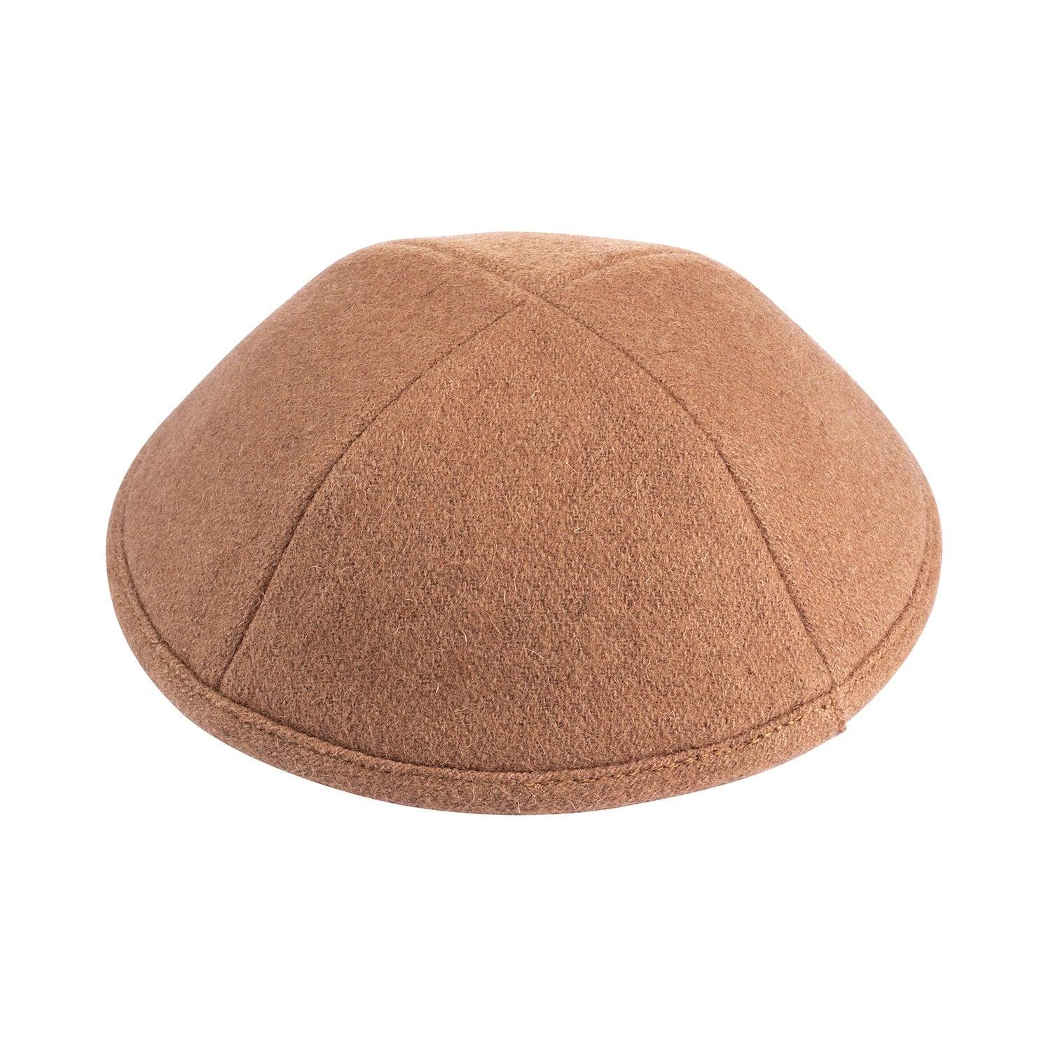 IKIPPAH CAMEL WOOL YARMULKE