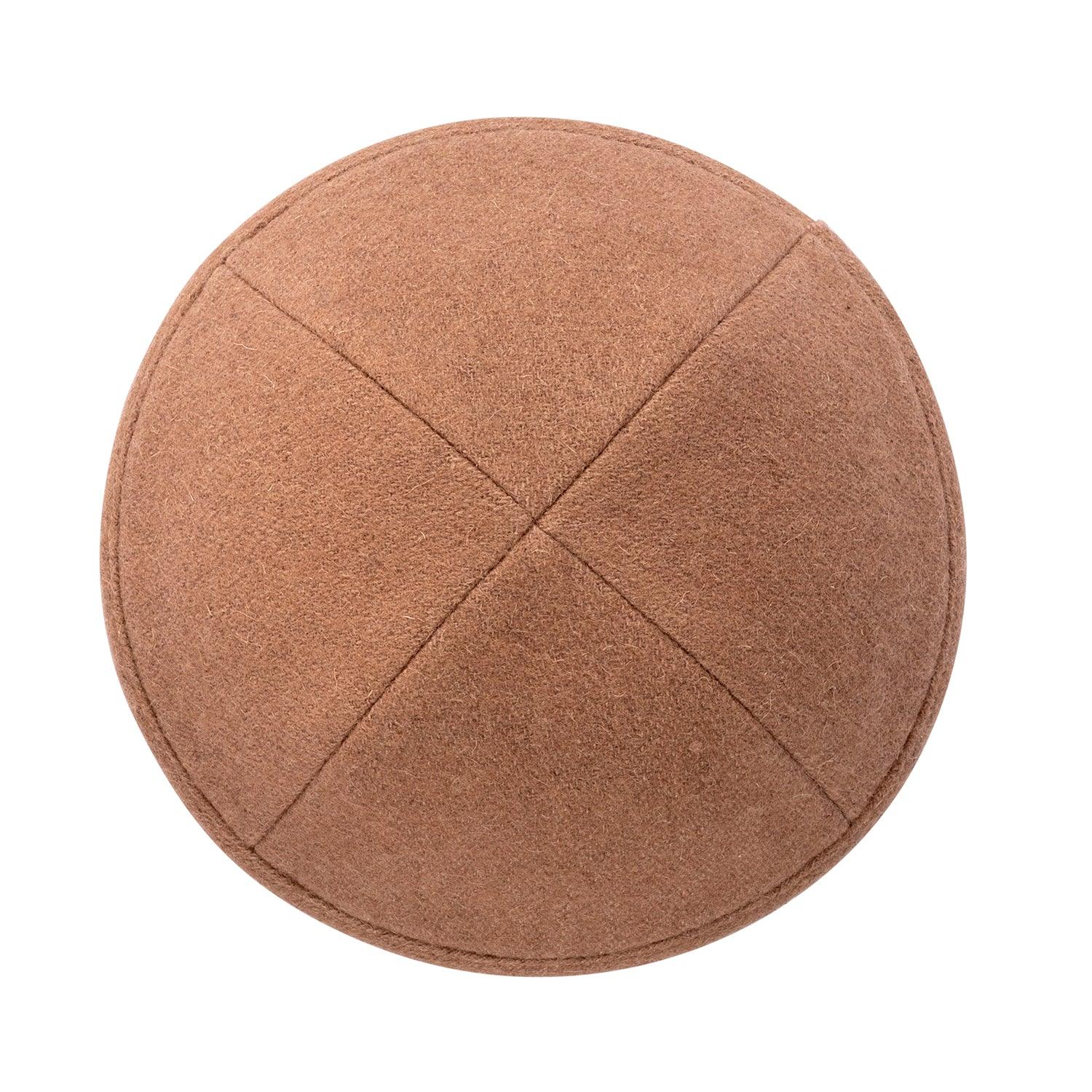 IKIPPAH CAMEL WOOL YARMULKE