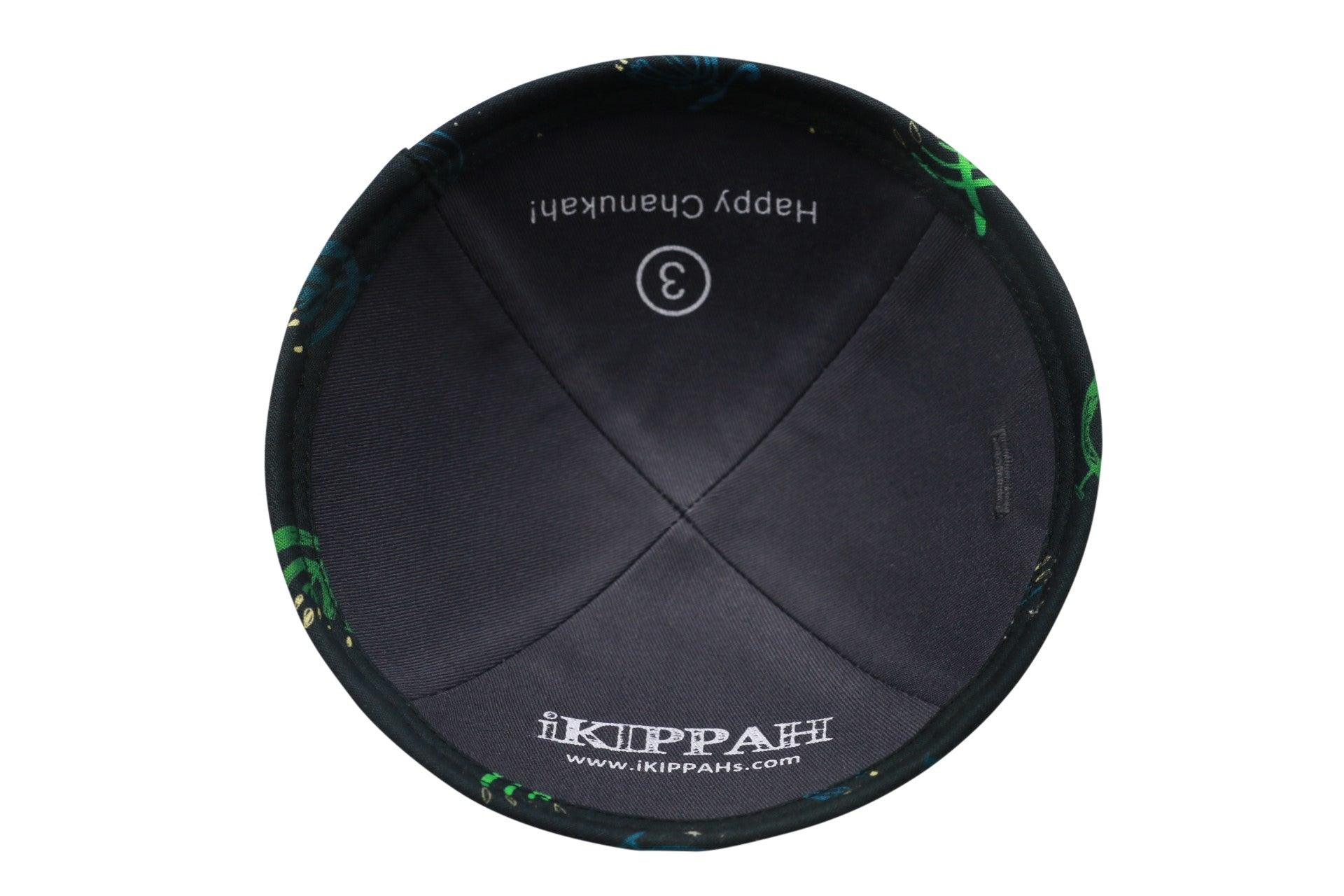 IKIPPAH CHANUKAH YARMULKE