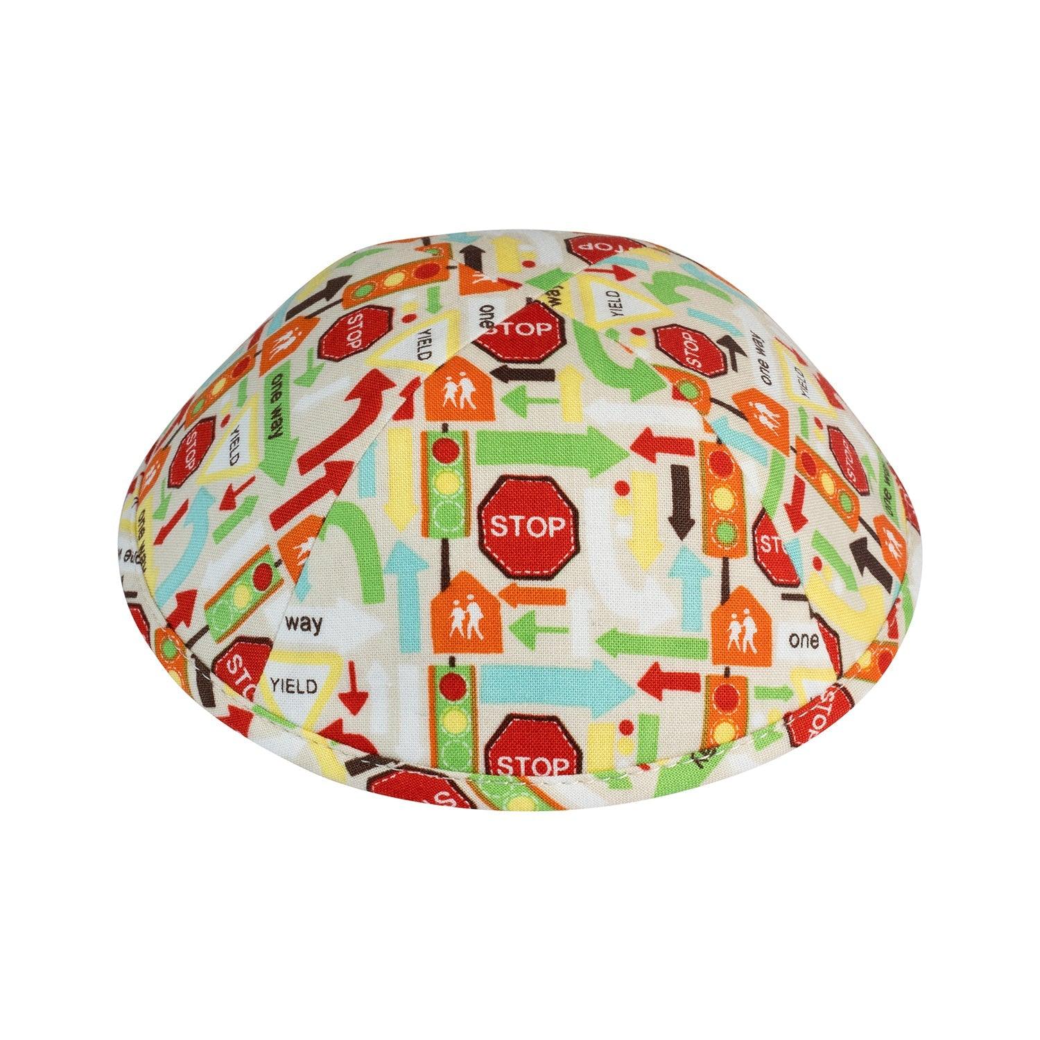 IKIPPAH DETOUR AHEAD - TAN YARMULKE