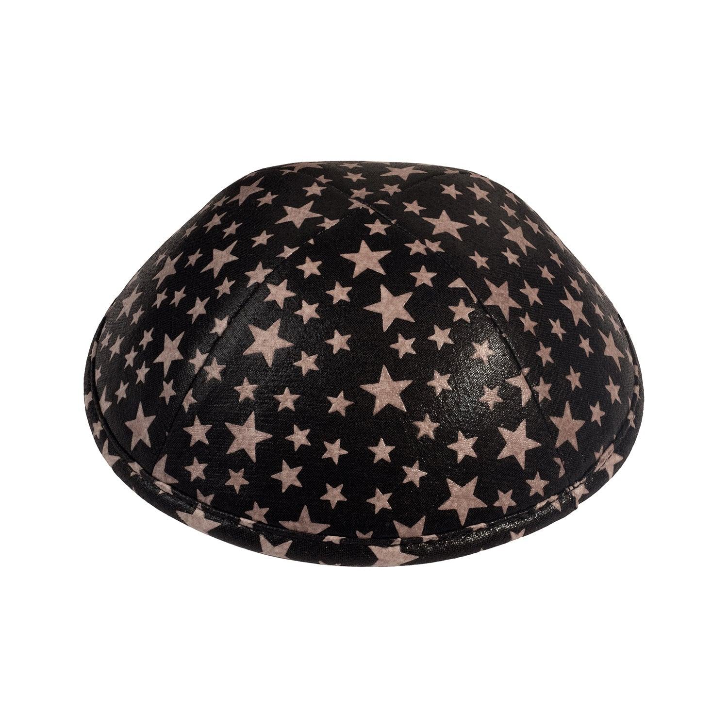 IKIPPAH GLOW IN THE DARK - BLACK YARMULKE