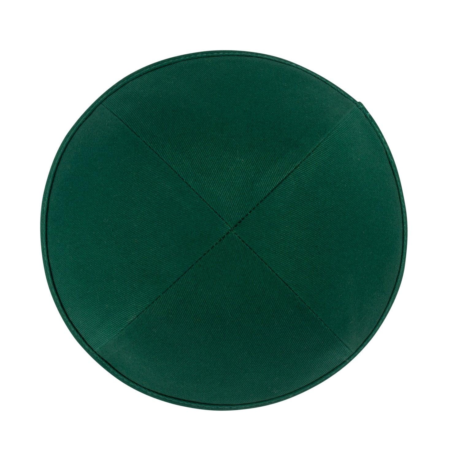 IKIPPAH GREEN COTTON YARMULKE