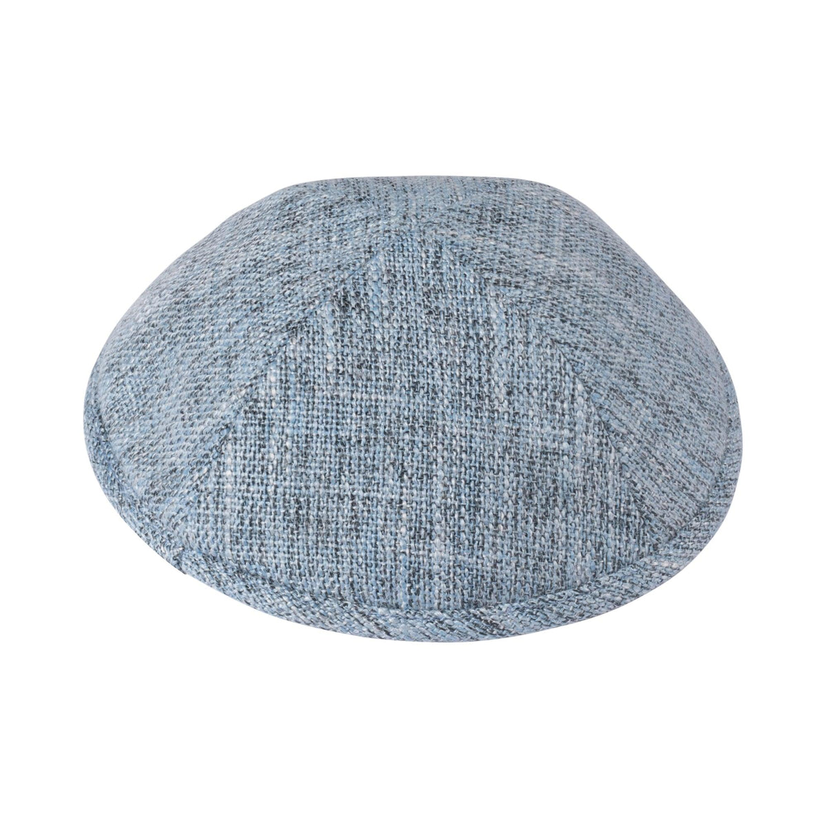IKIPPAH INTERLACED GRAY YARMULKE