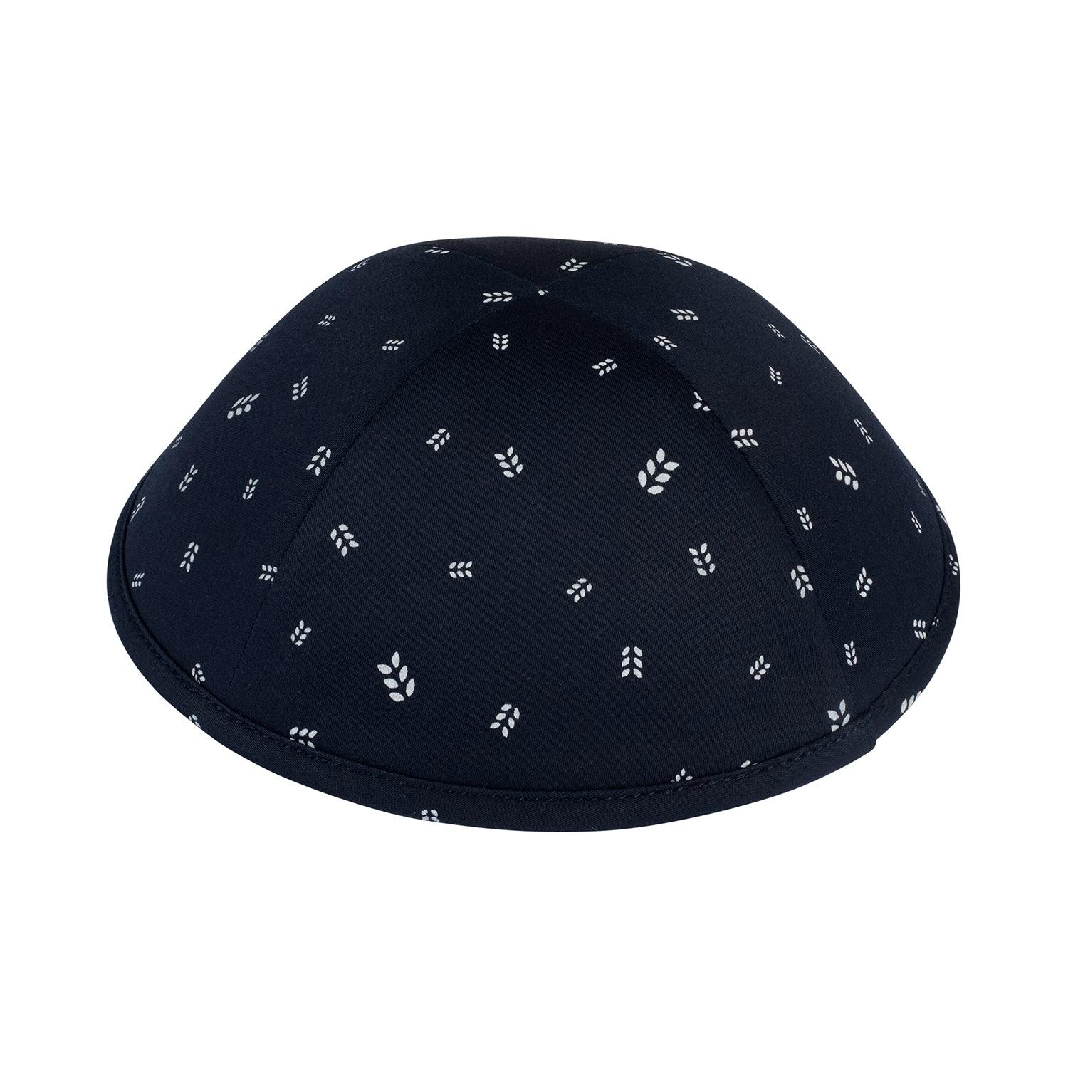 IKIPPAH LEAVE IT- NAVY YARMULKE