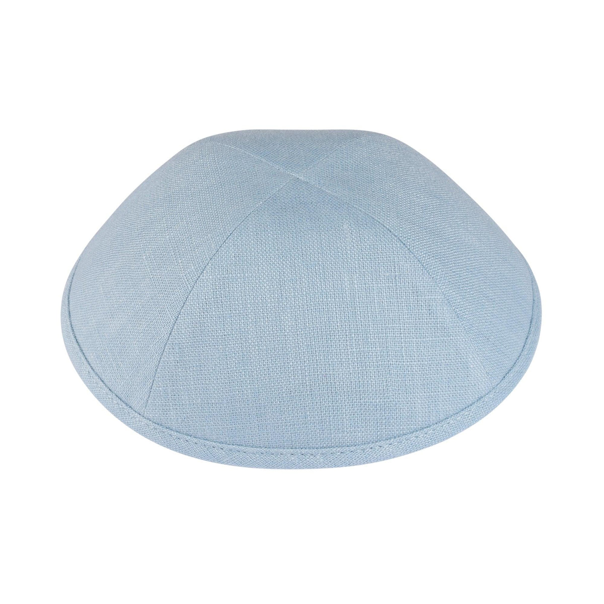 IKIPPAH LIGHT BLUE LINEN YARMULKE