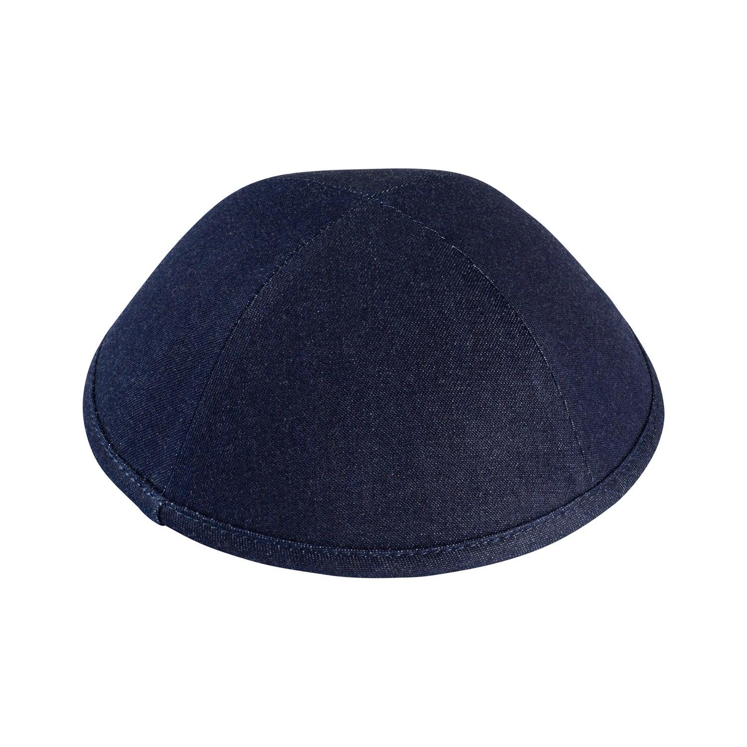 IKIPPAH NAVY DENIM YARMULKE