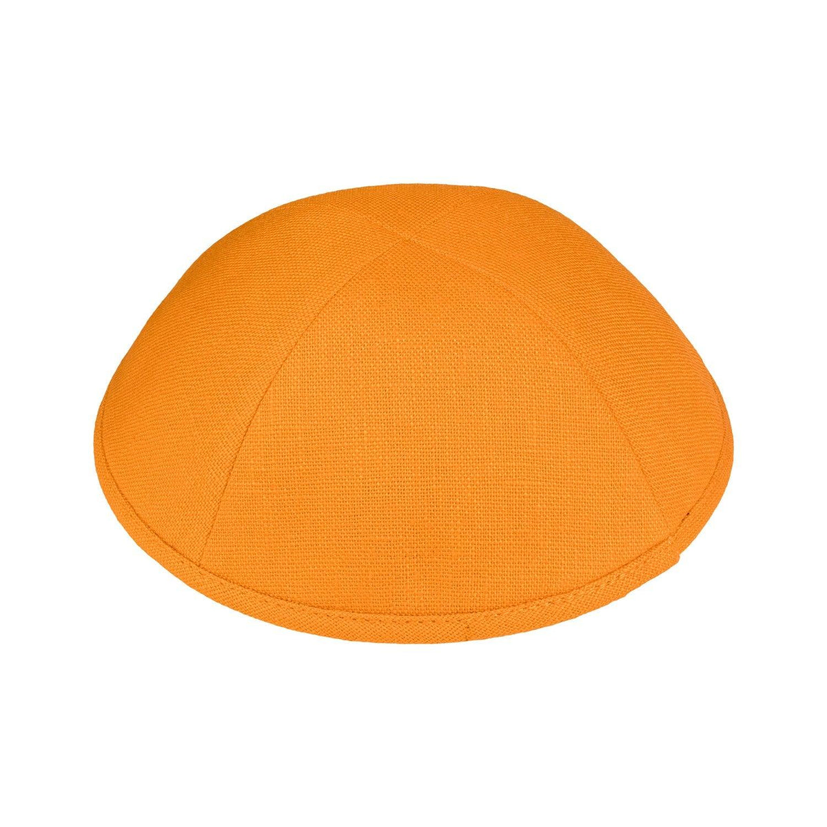 IKIPPAH ORANGE LINEN YARMULKE