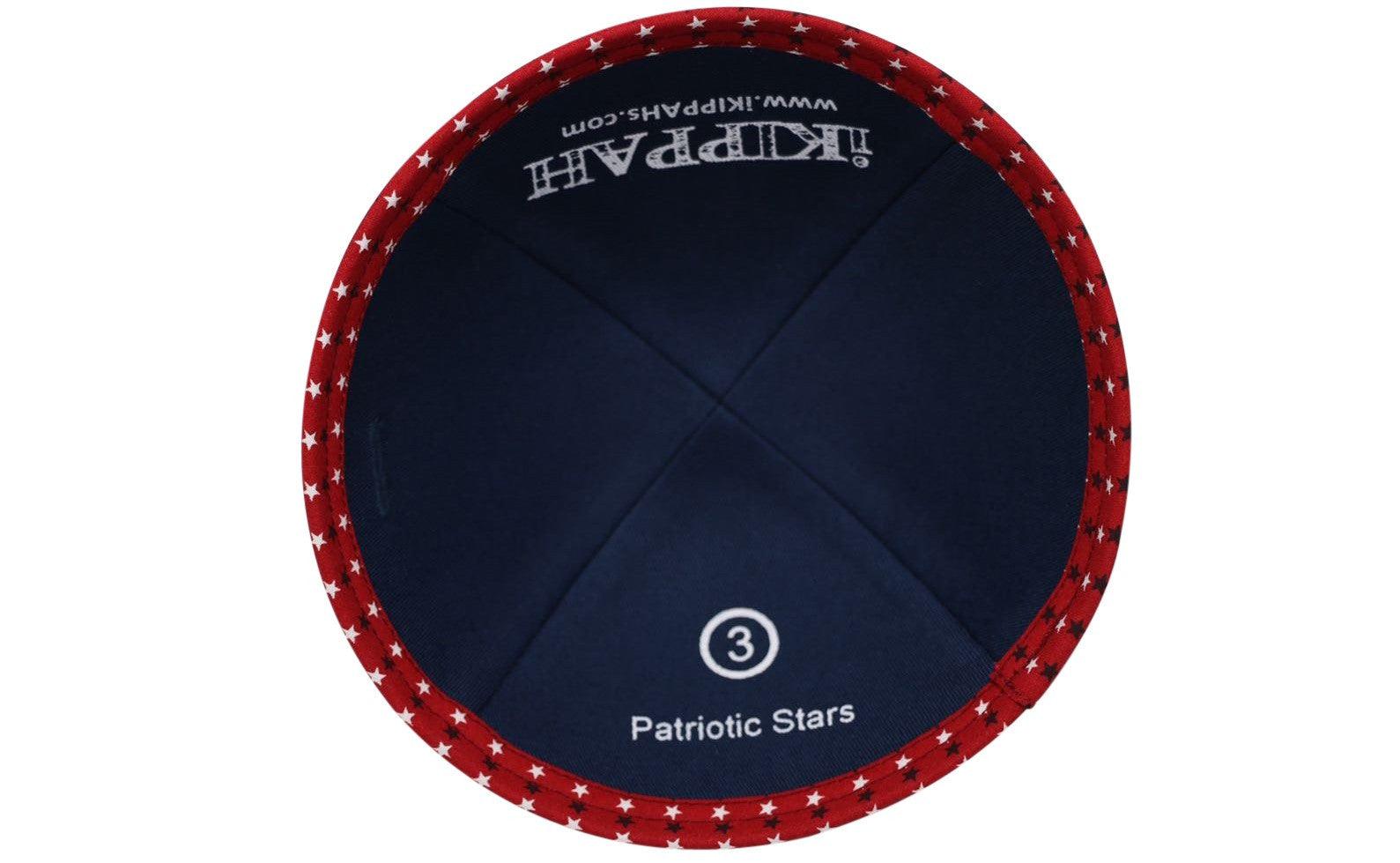 IKIPPAH PATRIOTIC STARS YARMULKE