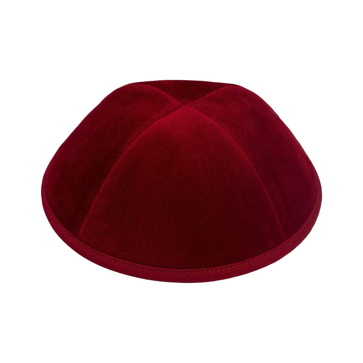 IKIPPAH RED VELVET YARMULKE