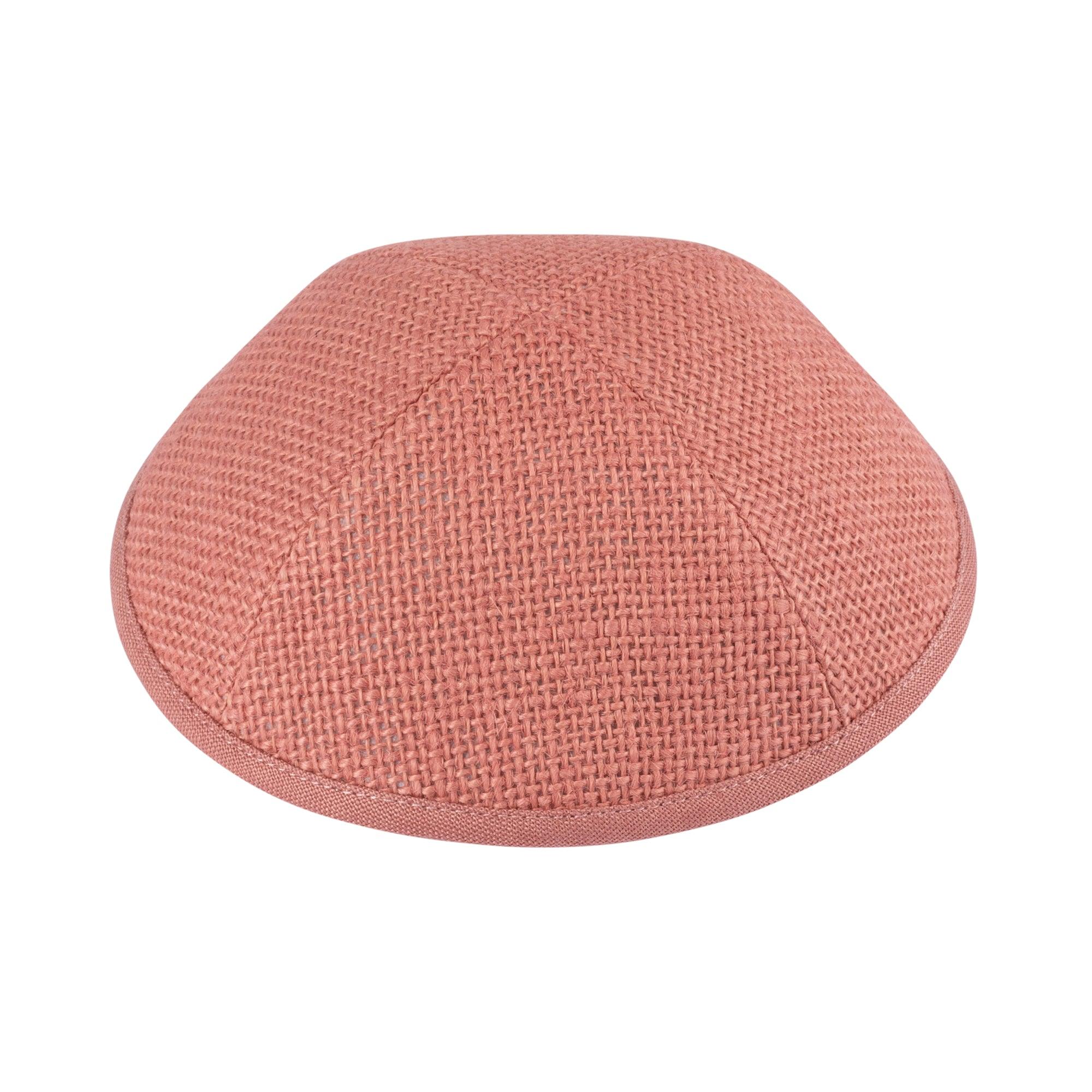 IKIPPAH SALMON BURLAP YARMULKE