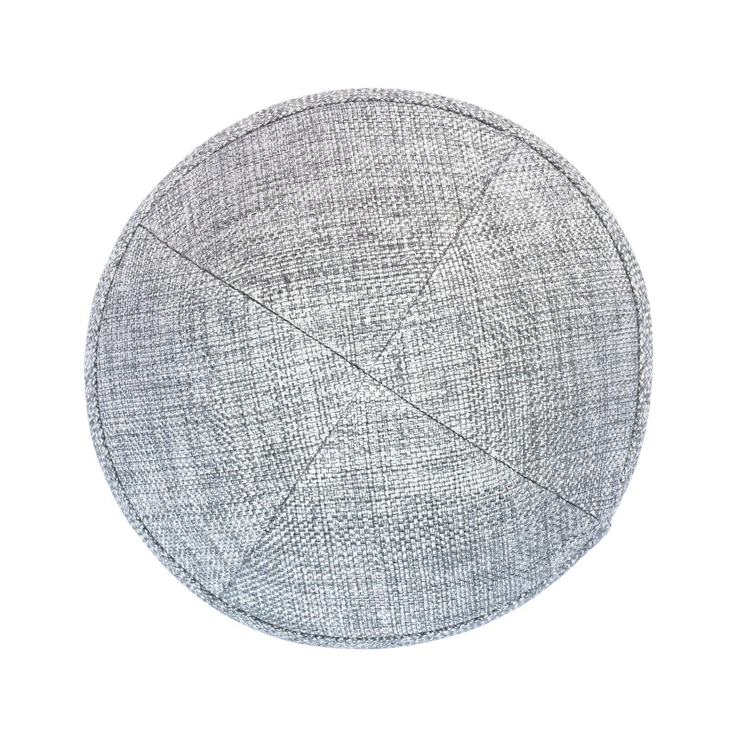 IKIPPAH SILVER METALLIC YARMULKE