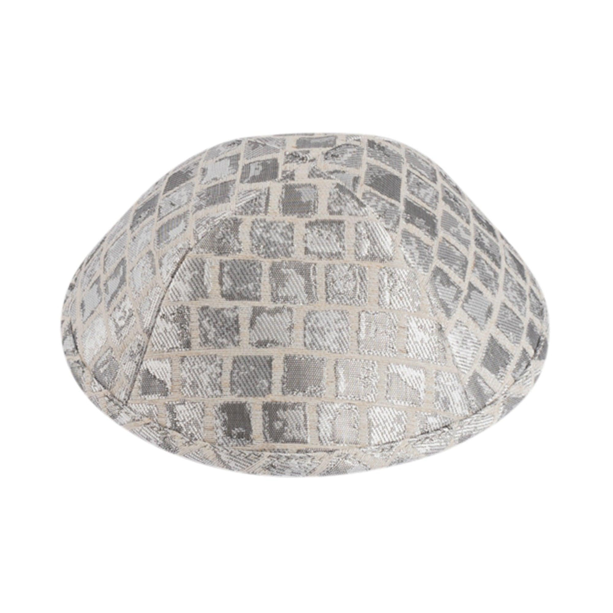 IKIPPAH SILVER SQUARES YARMULKE