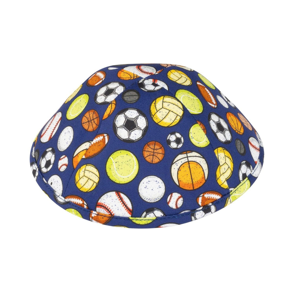 IKIPPAH SPORTS BALLS BLUE YARMULKE