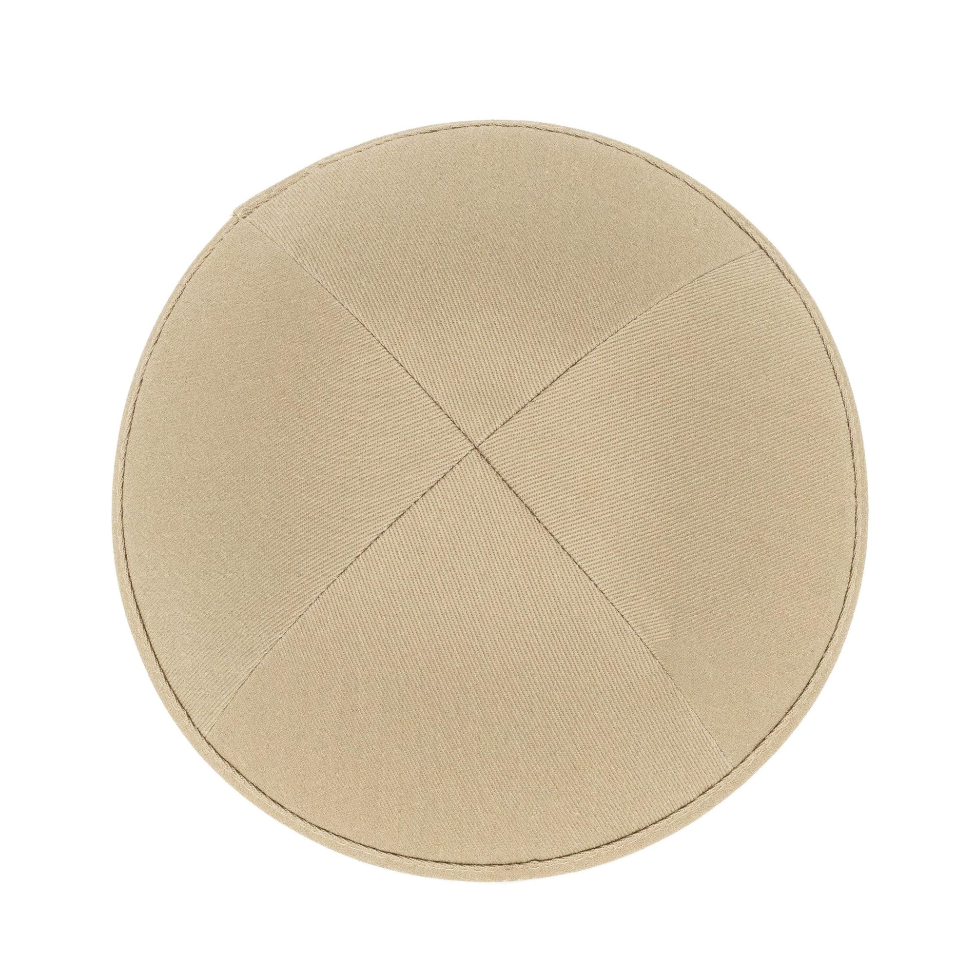 IKIPPAH TAN COTTON YARMULKE