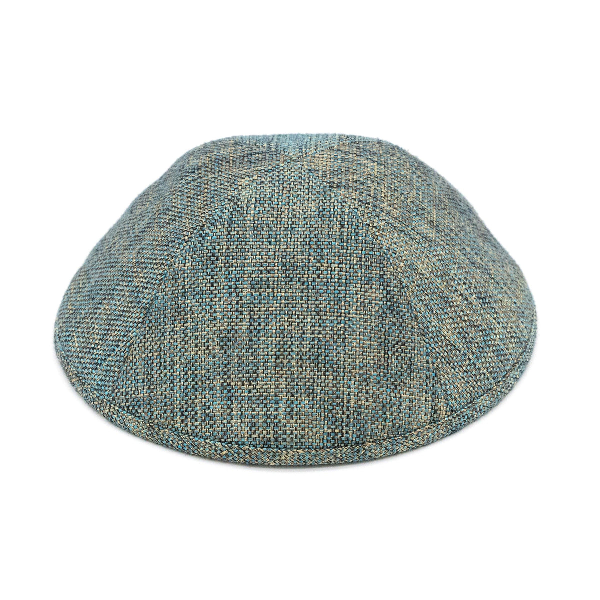 IKIPPAH TURQUOISE METALLIC YARMULKE