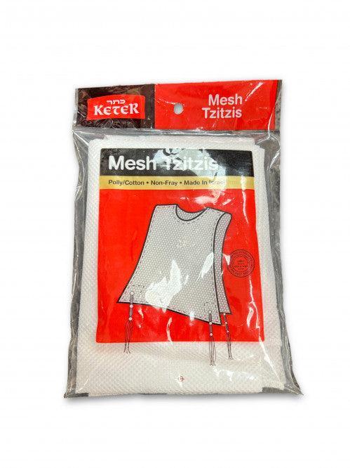 Mesh Tzitzis 26 Meyuchad Round Neck