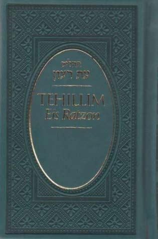Tehillim Eis Ratzon, MINI, Green, p/u