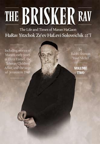 The Brisker Rav, Vol. 2